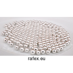 Perełki Jadalne Srebrne (5mm) 50 G